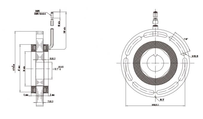 Superior Flat Absolute Angle Sensor EJ74SV7V10 China factory manafacturer Singlsyn resolver